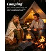 MR MIRYE Portable Smores Fire Pit - 3-5 Hours Burn