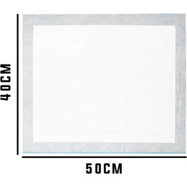 Puppy Pads, Pack of 6 Dog Pads, Super Absorbent Puppy Training Pads 50 x 40cm, Disposable Dog Training Pads Leak-Free, Waterproof Backing, Odour Neutralising and Super Absorbent (6)