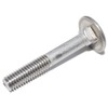 Carriage Bolts M5 x 16 Pack of 25 Round-Head Screws
