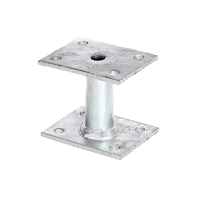 Screw-On Post Anchor Hot-Dip Galvanised 70 x 90 mm
