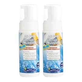 AQUA CLEAN PUR Active Bubbles Power Foam Universal Use 2 x 150 ml
