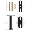 KOVNISE 4Pcs Adjustable Height Bed Support Legs, Replacement with Linking