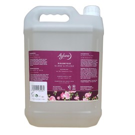 Ayluna Naturkosmetik Shampoo Shine & Care Flower Shine with Organic Damascus Rose in 5 L Canister