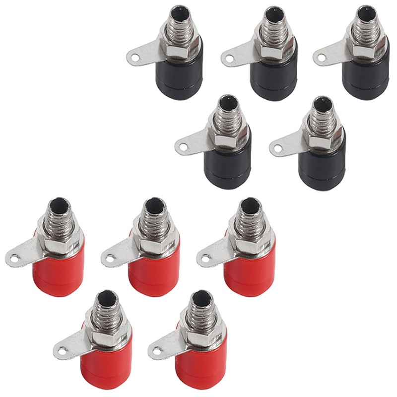 Set of 30 4mm Banana Plugs Connectors 4mm Banana Socket