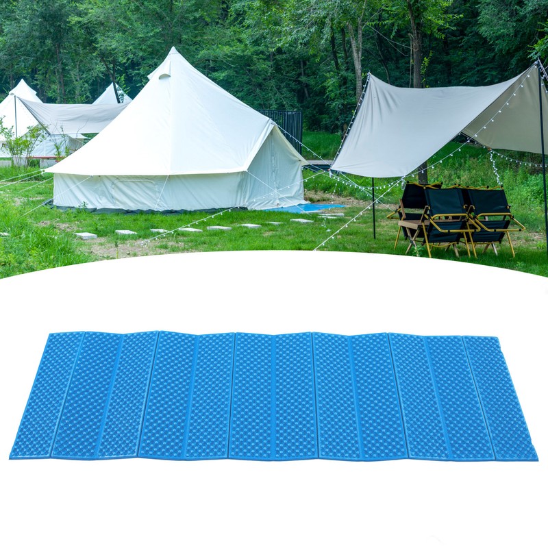 Double Egg Crate Sleeping Pad Foldable Thickened Foam Sleep Mat