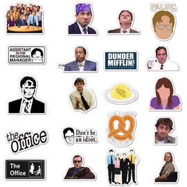 The Office Stickers Pack of 50, Laptop Sticker Bomb Vinyl Sticker Pack for Car Luggage Skateboard Motorcycle Sticker for Teenagers Adults