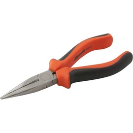 Dynamic Tools 6-Inch Long Nose Pliers, Comfort Grip Handle