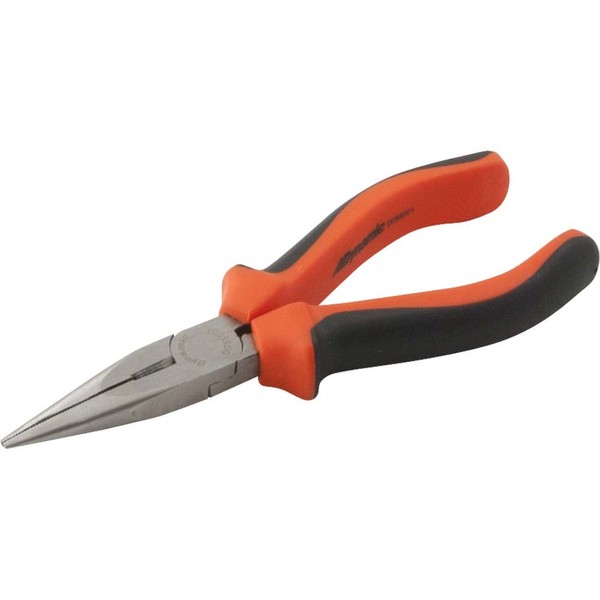 Dynamic Tools 6-Inch Long Nose Pliers, Comfort Grip Handle
