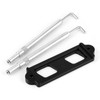 Battery Tie Down Kit Hold Down Rod Bracket with Hooks