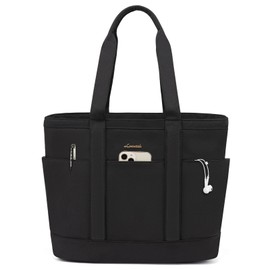 LOVEVOOK Tote Bag for Women，Lightweight Work Bag for Teacher, 15.6 Inch Laptop Bag，Large Shoulder Bag, fits Travel Business Daily Medium