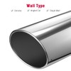 Upower 4 Inch Inlet Exhaust Tip, 4" Inlet 7" Outlet
