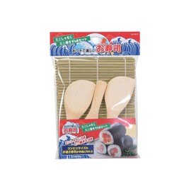Pearl Metal D-6772 Hand Rolled Sushi Mini Rolls, 3 Pieces, Mini Rice Spoons, Set of 3, Fun at Home