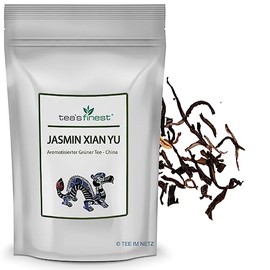 tea`s finest® Jasmine Xian Yu Green Tea (100 grams)