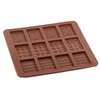 EPYHREHM Chocolate Bar Molds Break Apart Square Silicone Chocolate Mold