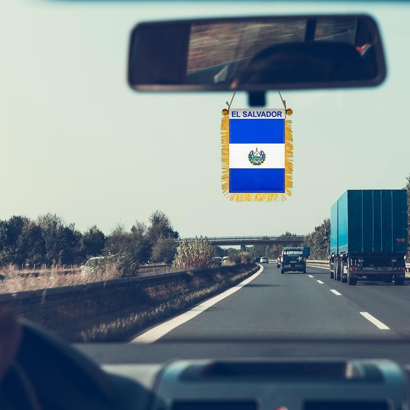 GSYLPFT 4 X 6 El Salvador Flag Small Mini Salvador