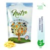 NUTS U.S. - Banana Chips, Dried, Sweetened in Resealable Bag