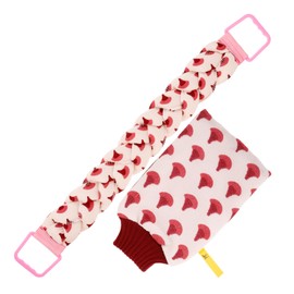 BIUDECO Shower Exfoliating Glove Back Scrubber Bathing Gloves Set for Men Exfoliating Bathing Mittens