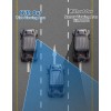 JOYTUTUS Blind Spot Convex Mirrors 2 Pack for Truck Car