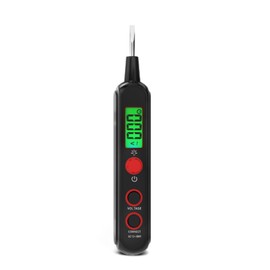 ZONV Smart Voltage Tester Pen, Non-Contact AC Detector with LCD, NCV Induction, Live/Neutral Identification, Breakpoint Detection & LED Flashlight, CAT II 300V for Home Repair, Electricians & DIY