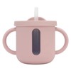 Silicone Sippy Cups Double Handles Lightweight Toddler Training Cup with