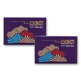 ROYAL Purple Plum Floral Oriental Scent, Pack of 2, Smoke Less Incense, Royal Tanaka Butsudan Shop Original, Comes in a Special Box to Reduce Incense Fracture During Transportation