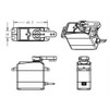 ZOSKAY 6V 20kg/0.09S High Speed DS3218 PRO Servo Waterproof High