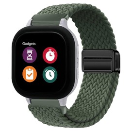 LeyuBand 20mm Nylon Magnetic Bands Compatible with Gizmo 3 2 1/Gabb 3e 3 2 1/Sync UP/Cosmo Jr Track Watch for Boys Girls