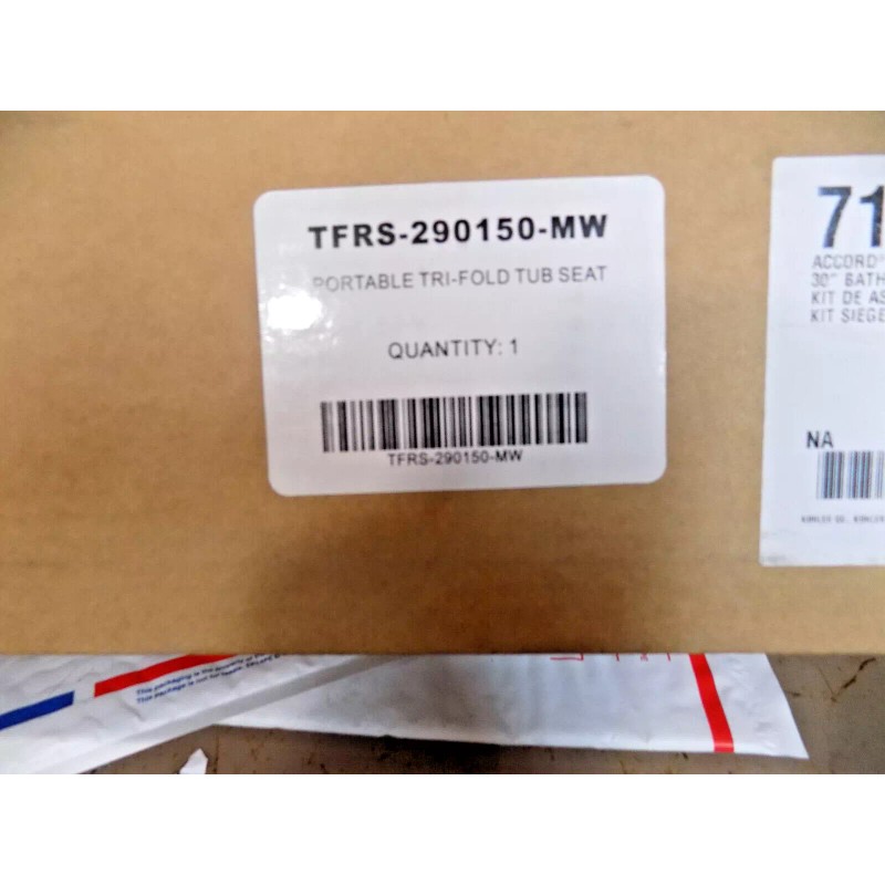 Sterling® 71147104-NA Bath Seat Kit, Accord®, 300 lb, Polyethylene