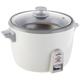 Zojirushi NHS-18 10-Cup (Uncooked) Rice Cooker,White