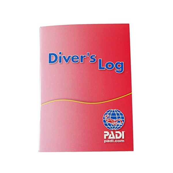 PADI 70049J Pocket Log Book (Red)