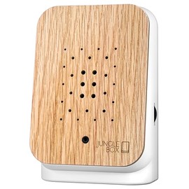 RELAXOUND Original Junglebox Oak - Modern Nature Sound Box - Relaxing Exotic Jungle Sounds - Motion Sensor Tool