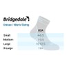 Bridgedale StormSock Lightweight Ankle Waterproof Breathable Sock, Black/Mid Grey L
