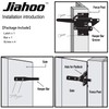 JIAHOO Post Mount Gate Latch for Wooden Fence - Heavy