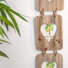 Nicola Spring Hanging 3-Photo Frame - Fits Photo Size 4