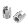 SUS303 Stainless Steel Threaded Inserts, Self-Tapping Slot Thread Insert Nuts