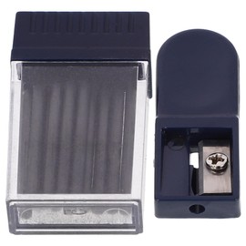 NUOBESTY Drafting Compass Mecanical Penicil Pointer Sharpener 2mm Compass Leads Set Pencil Storage Container Students Office Stuff Stationery Drafting Tools Mechanical Pencils 2mm Compass Core