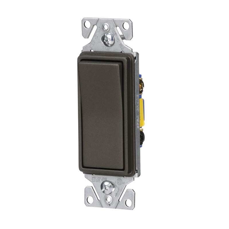 Eaton 7503RB-K-L 3-Way Designer Switch, Oil Rubbed Bronzeoil Rubbed Bronze