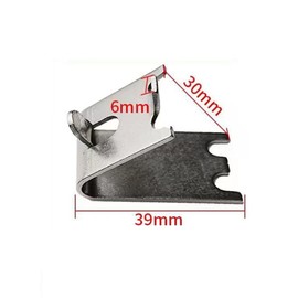 Refrigerator Freezer Mesh Bulkhead Frame Stainless Steel Reinforced 1.5mm Lock Refrigerator Shelf Hanger Hooks, Refrigerator Shelf Parts Support, 10 Pcs