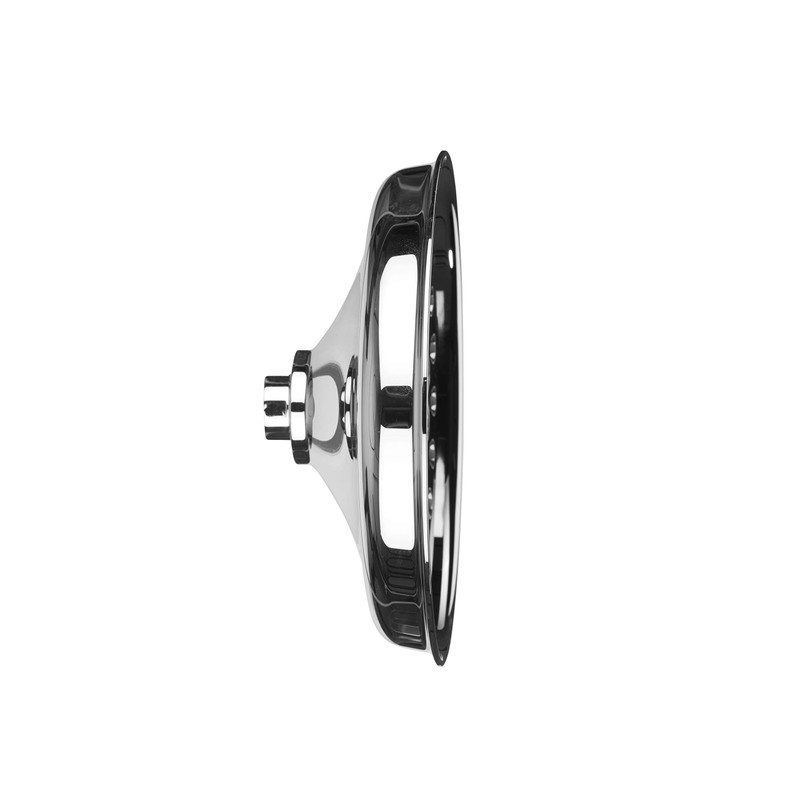 Croydex AM169841 Traditional Rain Shower Overhead, Stainless_Steel, Silver, 17.3x2.5x3.5 cm
