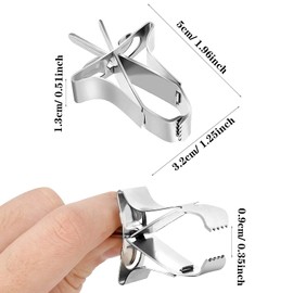 NA Allazone Pack of 5 Parrots Fruit Vegetable Feeder Clip Bird Cage Feeder Clip Bird Cage Feeder Holder for Parakeets Budgies Cockatiels