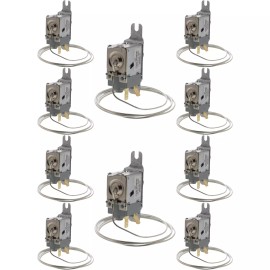 Scaroo W10583800 Refrigerator Cold Control Thermostat WP 3281229 PS9491973 (10-PACK)