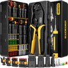 DxCRIMP Waterproof Automotive Electrical Connectors Crimping Tool Kit, 1/2/3/4 Pin