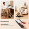 Under Desk Elliptical Machine with Remote Control, 12-Speed Electric Leg