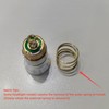 2 Pack LED Flashlight Replacement Bulb, Single Lighting Mode White