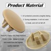 gunhunt 2 PCS Car Armrest Cap Cover, PP Waterproof T96