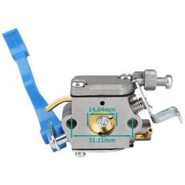 125b Carburetor for Husqvarna 125B 125BX 125BVX Leaf Blower Engine Replace for Zama C1Q-W37 590460102 with 125B Air Filter Fuel Line Kit