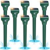 Mole Repellent for Lawns 8 Pack,Solar Gopher Ultrasonic Repeller,IPX7 Waterproof