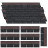 Maasechs 7 Pack Double Layer Asphalt Roof Shingles for Home