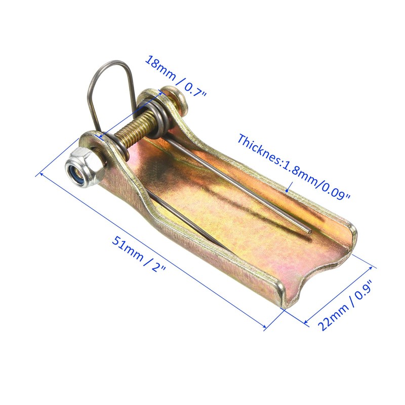M METERXITY 2 Pack Hook Safety Latch Kit - Clevis