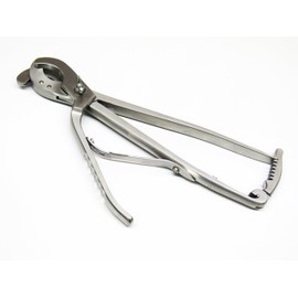 Reimer Emasculator Double Crush with Rachet 12" Overall Length Stainless Steel Veterinary